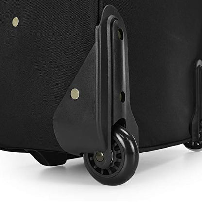 U.S. Traveler New Yorker Lightweight Expandable Rolling Luggage, Red/Gray, 4-Piece Set - color: Red, size: 4-Piece Set (15/21/25/29)