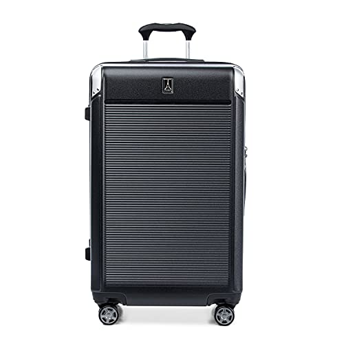 Travelpro Platinum Elite Hardside Checked Luggage, Black, 28-Inch - color: Shadow Black, size: Checked- Large 28-Inch