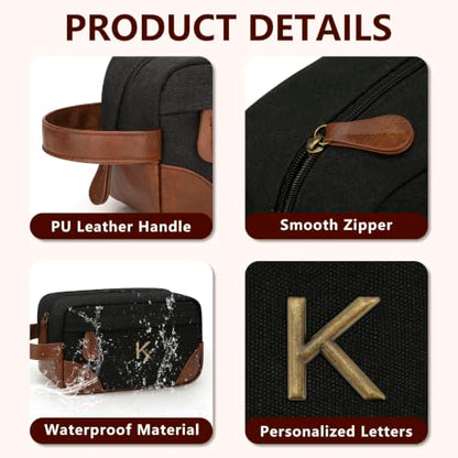 Personalized Toiletry Bag for Men, Birthday Gifts for Men Him - style: K
