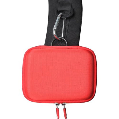 Hermitshell Hard Travel Case for INIU Portable Charger Smaller & Lighter 45W Fast Charging 10000mAh PD Power Bank Battery Pack (Only Case) (Red) - color: Red