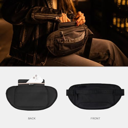 SLNT Essentials 패러데이 슬링 백 - 크로스바디 백, 블랙아웃, Slnt Essentials 패러데이 슬링 미디엄 - color: 블랙아웃, size: 미디엄