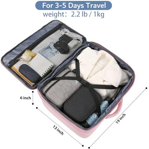 MATEIN Womens Travel Backpack, Extra Large Carryon Backpack for Airplane - color: Pink, size: X-Large