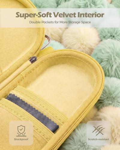 ProCase Hard Double Sunglasses Glasses Case for Men Women -Brightyellow - color: Brightyellow