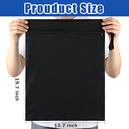Shappy 2 Pack Wet Dry Bag Travel Laundry Waterproof,Solid Black Navy - style: Solid Black Navy