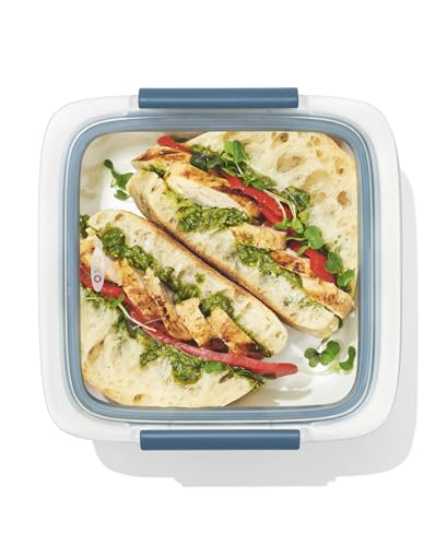 OXO Good Grips Prep & Go Sandwich Container - 4.3 Cup, Ocean Blue - color: Ocean Blue, style: Sandwich Container