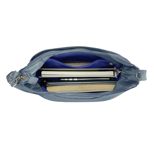 Travelon Anti-theft Roam Medium Crossbody - color: Storm