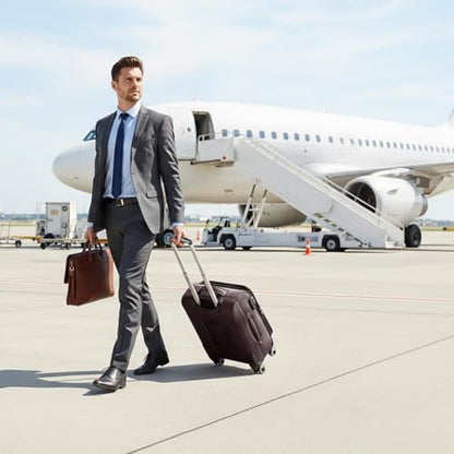 20'' Carry on Luggage,Softside Suitcase,Expandable 15% - color: Coffee, size: Carry-On 20-Inch