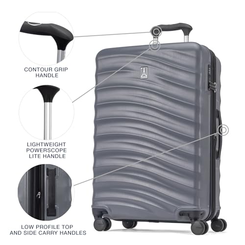 Travelpro Maxlite Air V2 Hardside 2-Piece Set, Grey, 20/25-Inch - color: Shadow Grey, size: 2 Piece Set (20/25)