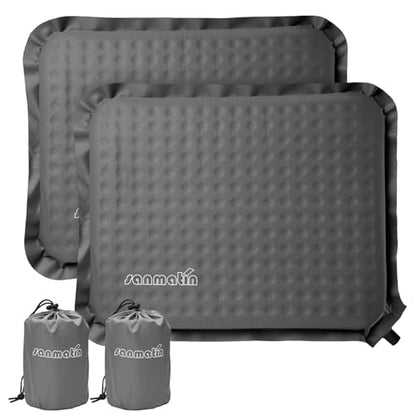 Airplane Travel Seat Cushion. 2, Grey - color: Grey