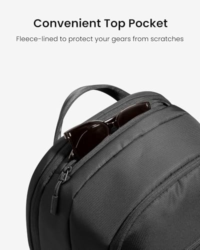 tomtoc Laptop Backpack 26L, Large Work Bag Fits 15.6-16 Inch Laptop - color: Black, size: 26L