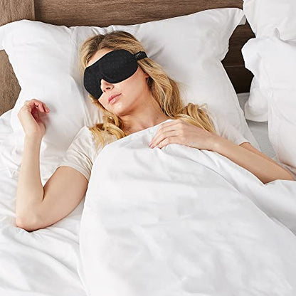 Bucky 40 Blinks No Pressure Beauty & Travel Eye Masks, Gray Dots - color: Gray Dots, size: 1 Count (Pack of 1)