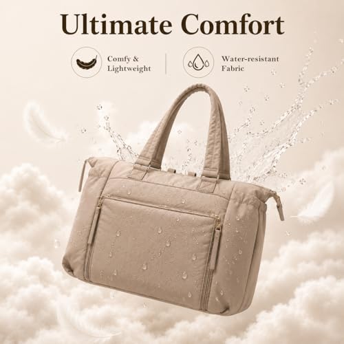 MOMINSIDE Diaper Bag Tote with Changing Pad Tote Diaper Bags Convertible Backpack pañaleras para bebe Large Baby Bag, Hospital Bag Mommy Bag Travel Diaper Bag for Mom, 16 Pockets (Khaki1) - color: Khaki 1