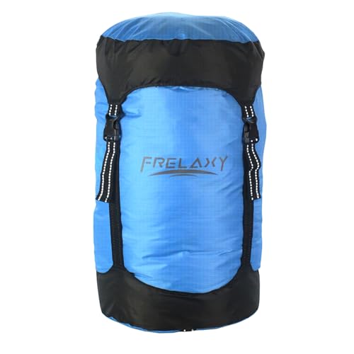 Frelaxy Compression Sack, 40% More Space! Sleeping Bag Stuff Sack - color: Blue, size: XX-Large