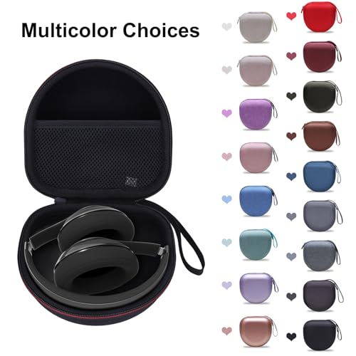 Headphone Headset Case for Folding Headphone, Black - color: 1.Black