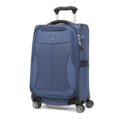 Travelpro 20" Softsided Carry-On, Expandable, TSA Lock, Ocean Blue - color: Ocean Blue, size: 20-Inch Compact Carry-on