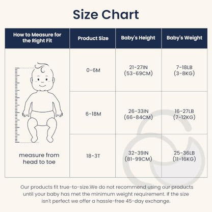 KaiyaBaby Organic Cotton Baby Sleep Sack, Long Sleeve 1.0 TOG, 18-36M - color: Cream, size: 18-36M
