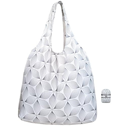 Nanobag XL 25L Tote Foldable Packable Reusable Grocery Shopping Bag - color: Petaline