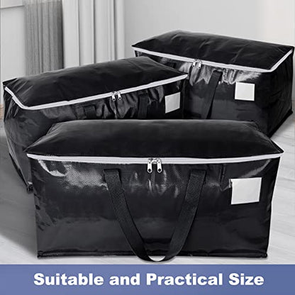 StorageRight Moving Bags, Moving Boxes, 93L 10-Pack Sotrage Bags, Black - color: Black, size: 10 Pack