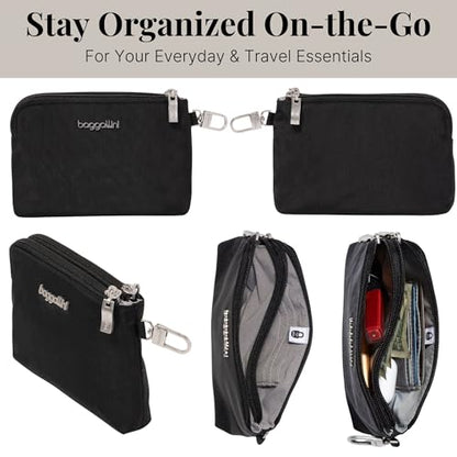 Baggallini On the Go Daily RFID Pouch - color: Black