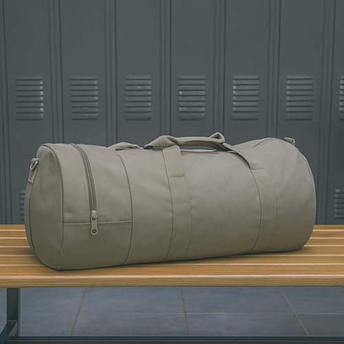 Rothco Canvas Double-Ender Sports Bag - Durable & Spacious Travel Companion or Gym Accessory - color: Black