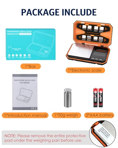 Digital Pocket Scale, High-Precision 500g x 0.01g Gram Scale - size: 500g/0.01g