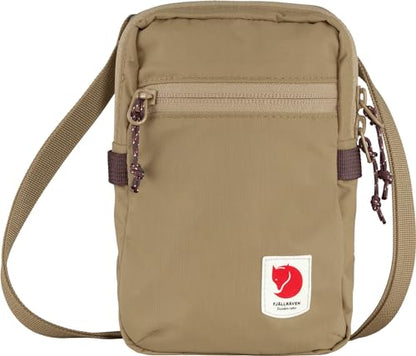 Fjällräven High Coast Pocket Crossbody - Water-Resistant Fabric, Compact Storage, Lightweight Carry - Travel - color: Clay