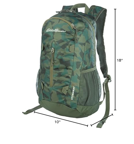 Eddie Bauer Stowaway Packable Backpack - Sprig, 20L - color: Sprig, size: 20L