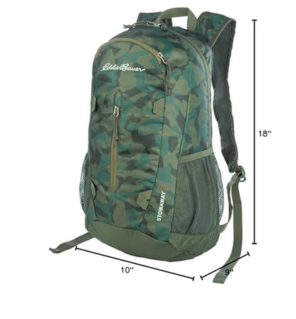 Eddie Bauer Stowaway Packable Backpack - Sprig, 20L - color: Sprig, size: 20L