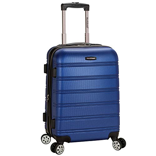 Rockland Melbourne Hardside Expandable Spinner Wheel Luggage, Carry-On 20", Blue - color: Blue, size: Carry-On 20"