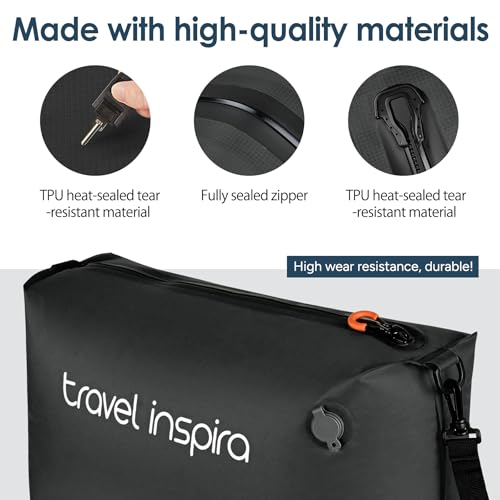 Vacuum Packing Cube 22L Carry-On for Suitcase with Wireless Pump - size: 1 Bag, 1 Pump