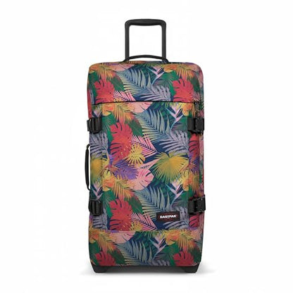 EASTPAK 78L Tranverz M – Medium Softside Checked Luggage, Brize Retro Navy - color: Brize Retro Navy, size: 78 Liter Checked Bag