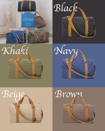 Japan Design Canvas Travel Duffel Bag - Carry-On, CanBoss (Navy) - color: Navy