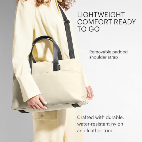 Away The Everywhere Bag, Airline-Approved Carry-On Travel Bag - color: Salt White