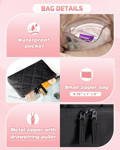 Smasrob Quilted Duffle Bag with Shoe Compartment, Wet Pocket, Laptop Pocket - color: Black