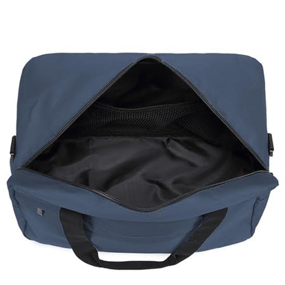 Kono Travel Duffel 20L Under Seat Carry-On Bag Navy - color: Navy, size: M(15.75in x 9.84in x 7.87in)-20L