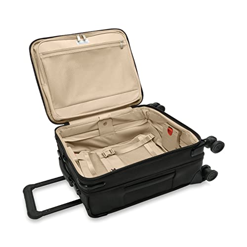 Briggs & Riley Baseline Spinners, 블랙., Briggs & Riley 베이스라인 스피너 - color: 블랙., size: 19-inch Baseline Compact Carry-On