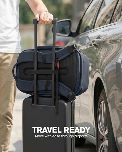 Tolaccea Travel Laptop Backpack 32L Carry on Daypack for Work Business - color: Midnightsky