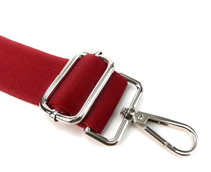 Purse Strap Replacement for Crossbody Bags & Handbags - color: Red, size: 1-1/2 Inch Wide