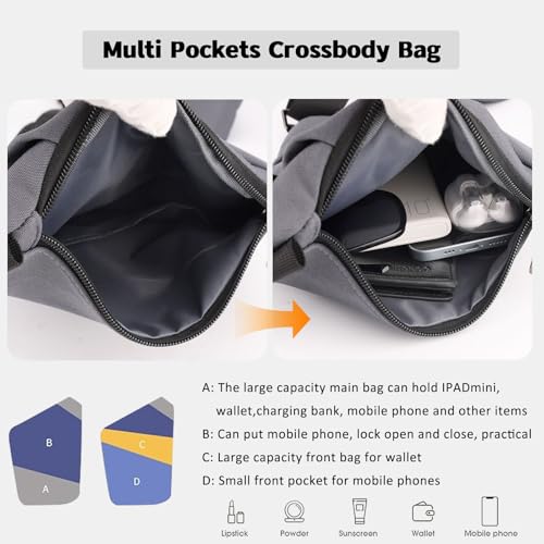 Anti Theft Travel Bag, Travel Anti Pickpocket Purses - color: Violet