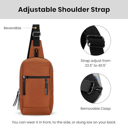 Sherpani Metro, Reversible Anti-Theft Sling Bag for Women - color: Morocco