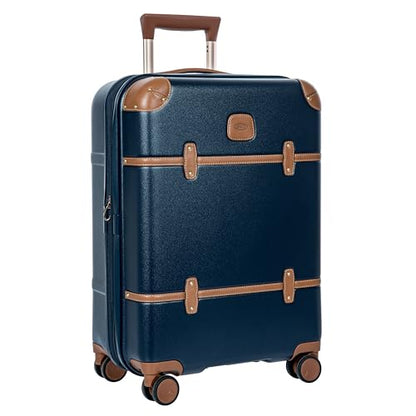 Bellagio 21" Expandable Cabin Trolley, Airline Approved, Spinner - Blue - color: Blue, size: Carry-on expandable