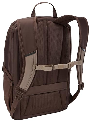 Thule EnRoute Backpack 23L, Elevated 15.6" Laptop Pocket, TPU Zip Pocket - color: Tinted Taupe/Nuanced Brown, size: 23L