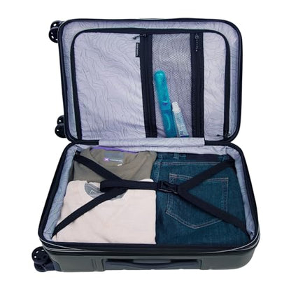 Eddie Bauer Glacier Hardside Luggage, Sprig, 30" - color: Sprig, size: 30" (Check-In)