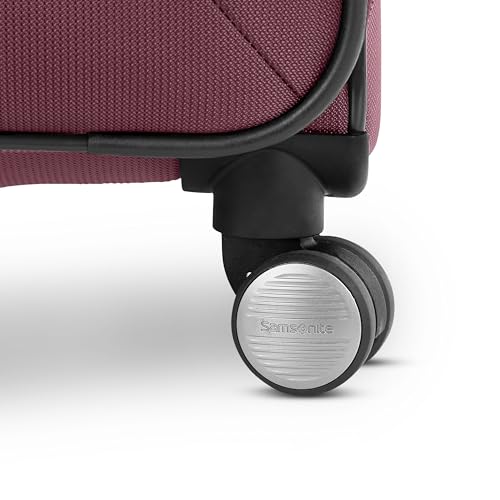 Samsonite Ascella 3.0 Softside Expandable Luggage with Spinner Wheels, 3-Piece Set (20/25/28), Mauve Haze - color: Mauve Haze, size: 3-Piece Set (Carry on/Medium/Large)