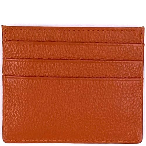 Tapp Collections RFID Protect Slim Minimalist Pocket Leather Wallet Card Holder - Bronze - color: Original / Bronze