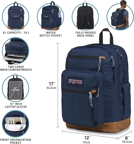 JanSport 34L Cool Backpack – 15-inch Laptop Sleeve, Lavender Ash - color: Lavender Ash