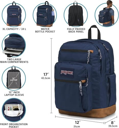 JanSport 34L Cool Backpack – 15-inch Laptop Sleeve, Lavender Ash - color: Lavender Ash