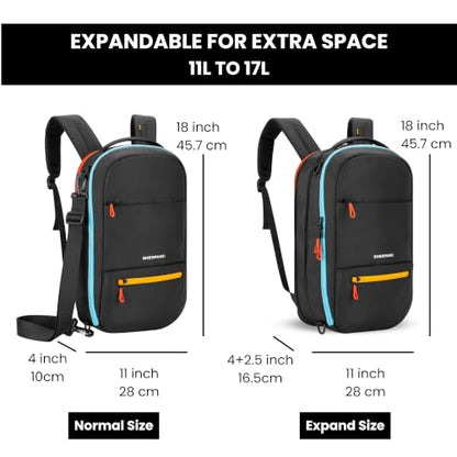 Sherpani Camden Pro Convertible Laptop Backpack (Chromatic) - color: Chromatic