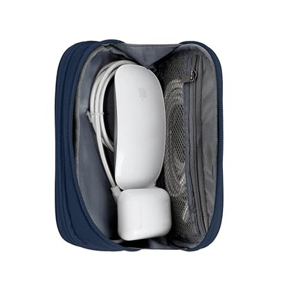 Travelon 2-in-1 Jewelry & Tech Organizer - color: Navy