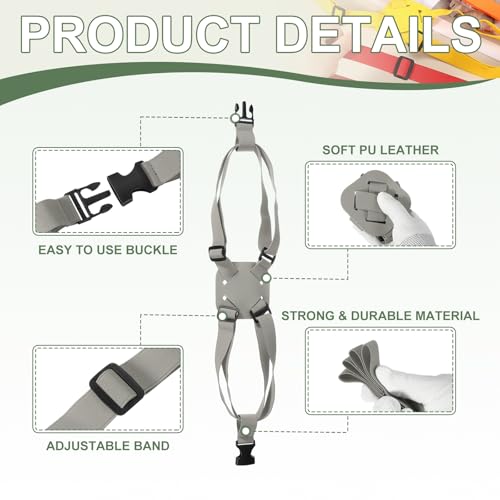 Adjustable Luggage Straps, Suitcase Elastic Strap Bag Bungee with Buckles Travel Accessories - Fitting for(Travel/Add A Bag/Securing Luggage), 27-66 Inch & Gray - color: Gray